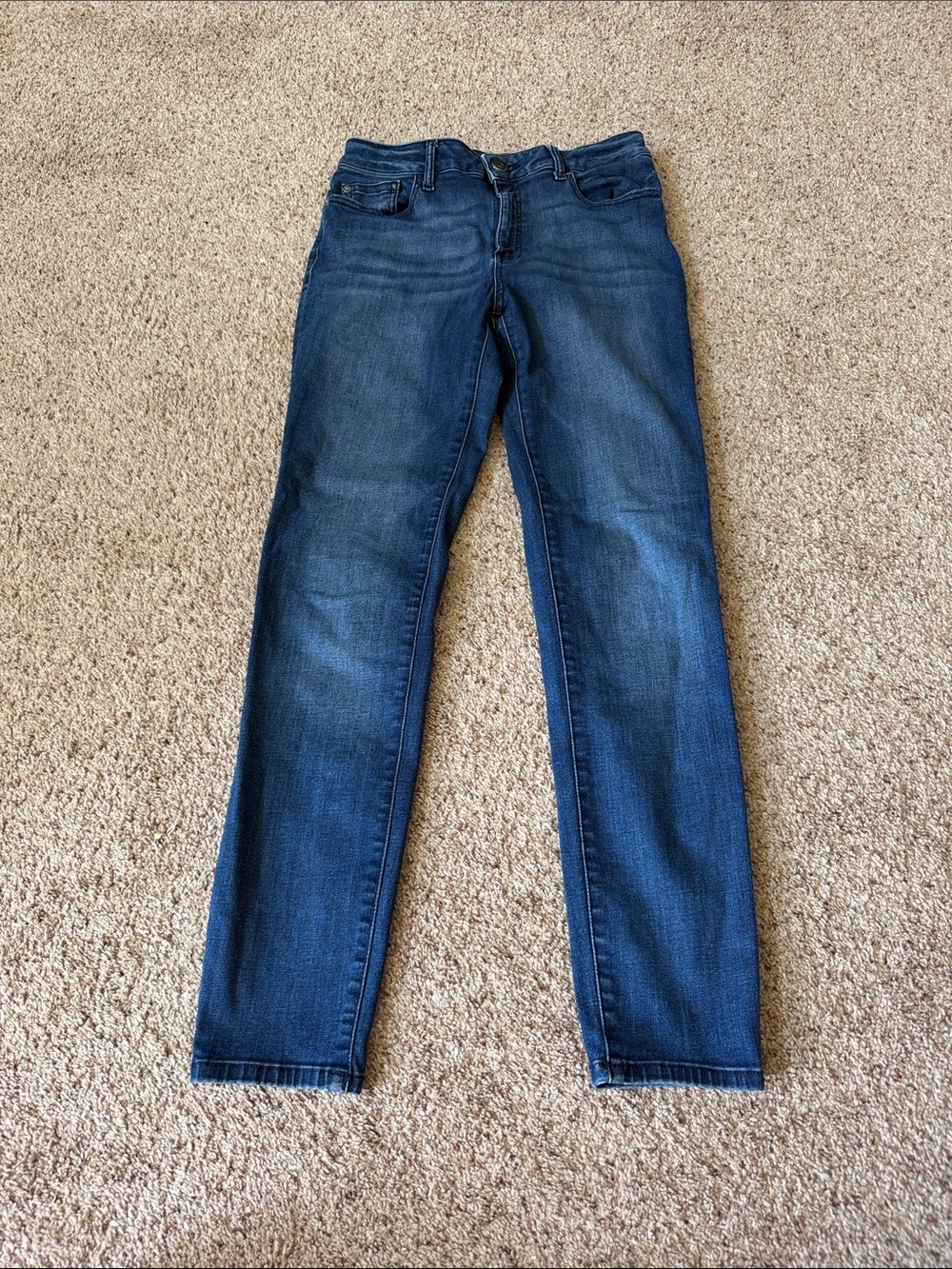 DL1961 Women's Skinny Jeans in Dark Blue Wash